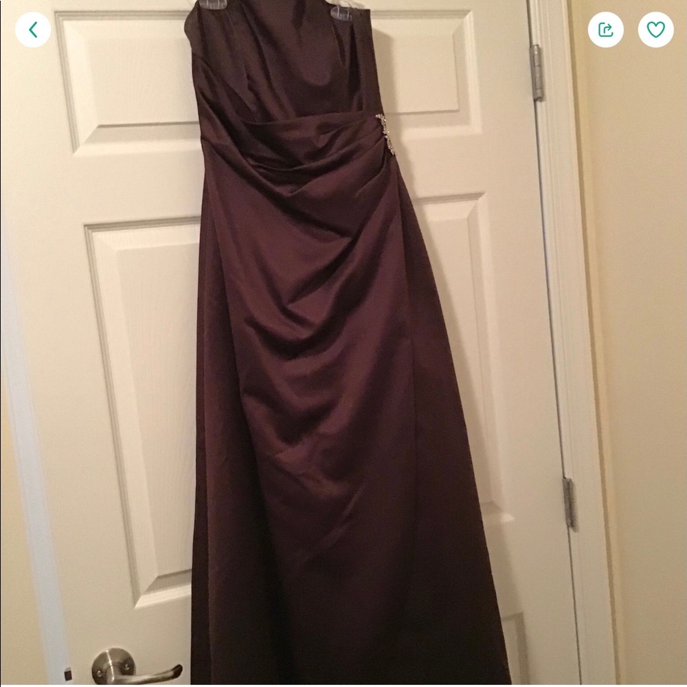 David’s Bridal Ball Gown Bridesmaid Dress